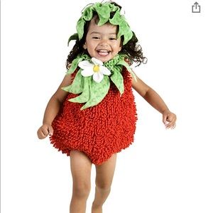Infant Strawberry Costume, 6-12mo